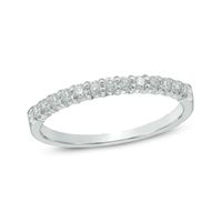 Ladies' 1/ CT. T.w. Certified Diamond Band in 14K White Gold (I/Si2