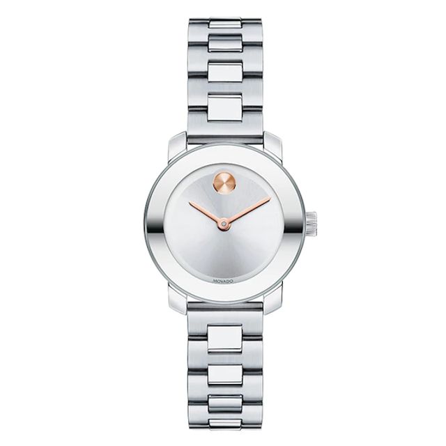 Ladies' Movado BoldÂ® Watch with Silver-Tone Dial (Model: 3600234)