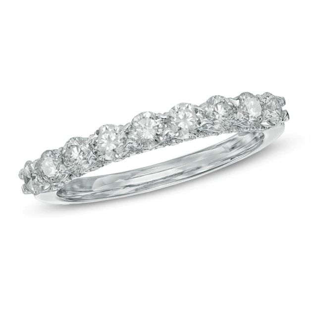 1 CT. T.w. Diamond Anniversary Band in 14K White Gold