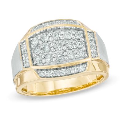 Men's 1 CT. T.w. Diamond Ring in 10K Gold