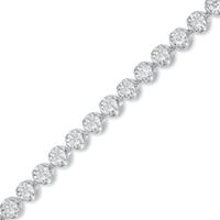 2 CT. T.w. Diamond Tennis Bracelet in 14K White Gold