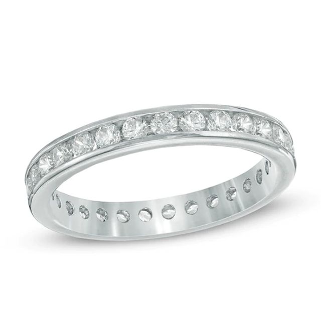 1 CT. T.w. Diamond Eternity Band in Platinum
