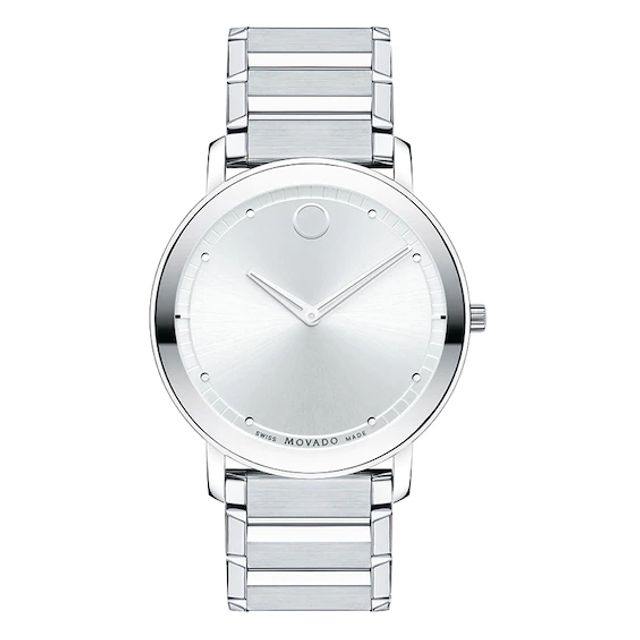 Men's Movado Sapphireâ¢ Watch with Silver Dial (Model: 606881)