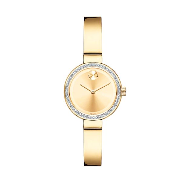 Ladies' Movado BoldÂ® Diamond Accent Bangle Watch (Model: 3600322)
