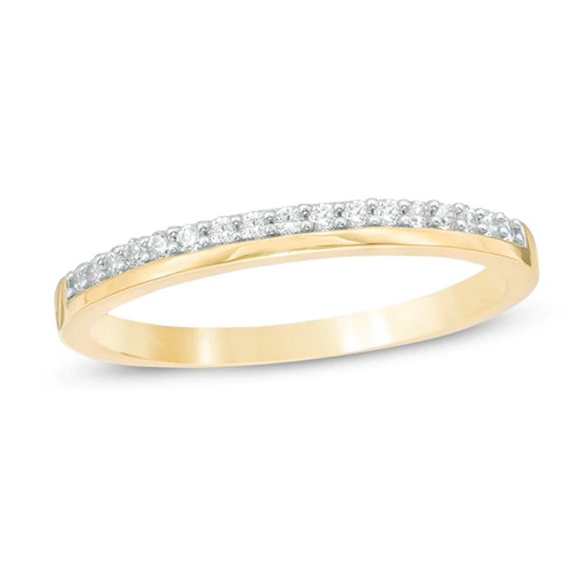 1/8 CT. T.w. Diamond Wedding Band in 10K Gold