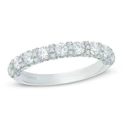 Vera Wang Love Collection 1-1/5 CT. T.w. Diamond Band in 14K White Gold