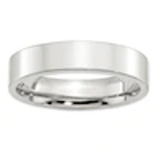 Zales Men's 8.0mm Comfort Fit Milgrain Wedding Band in Sterling Silver