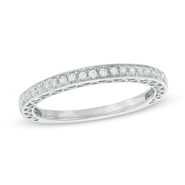 1/6 CT. T.w. Diamond Anniversary Band in 10K White Gold
