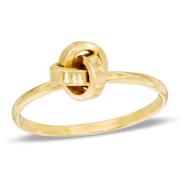 Love Knot Ring in 10K Gold