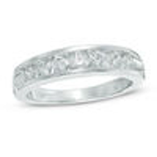 Zales Men's Seven Stone Wedding Band