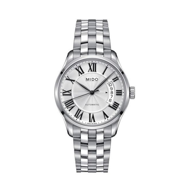 Men's MidoÂ® Belluna II Automatic Watch with Silver-Tone Dial (Model: M024.407.11.033.00)