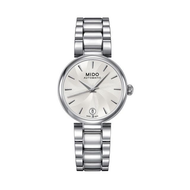 Ladies' MidoÂ® Baroncelli Donna Automatic Watch with Silver-Tone Dial (Model: M022.207.11.031.00)