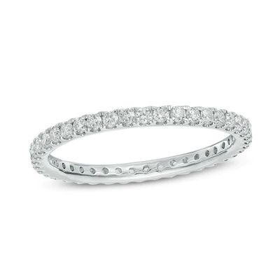 1/2 CT. T.w. Diamond Eternity Band 14K White Gold