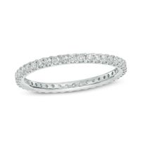 1/2 CT. T.w. Diamond Eternity Band in 14K White Gold