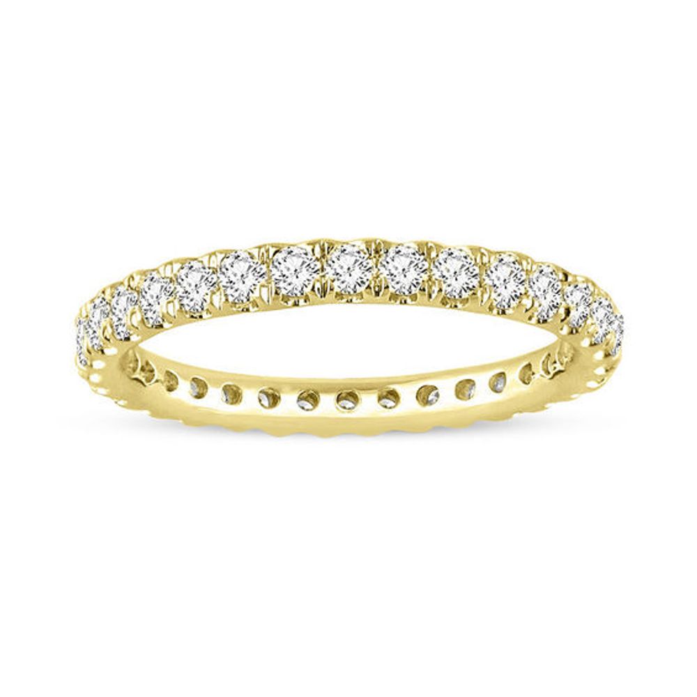 1 CT. T.w. Diamond Eternity Band 14K Gold