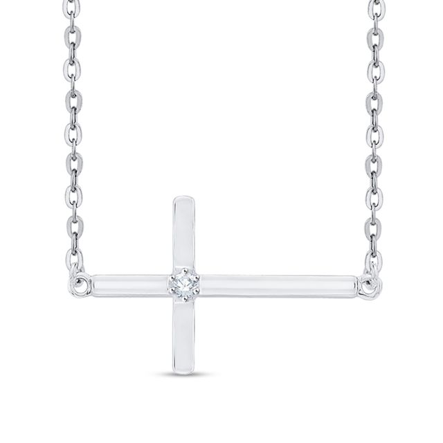 Paige Harper Necklace Cross Pendant Cubic Zirconia Fine Silver Plated NIB  J003 | eBay