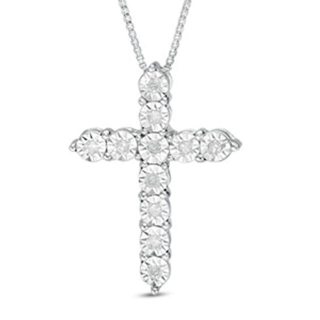 Best Reduced Price! - Zales 1/8 Ct T.w. Diamond Loop Cross Pendant In 10k  Gold for sale in Maple Grove, Minnesota for 2024