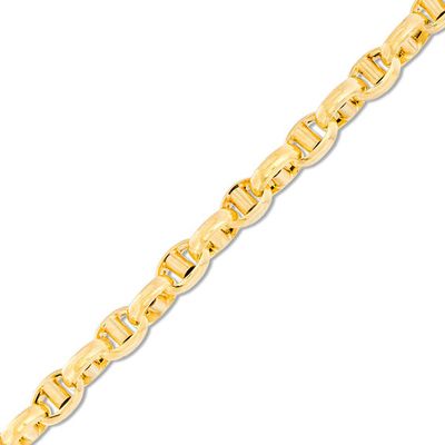 Zales Men's 9.2mm Cuban Link Bracelet in 10K Gold - 9.0