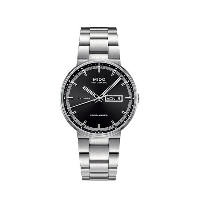Men's MidoÂ® Commander II Automatic Watch with Black Dial (Model: M014.430.11.051.80)