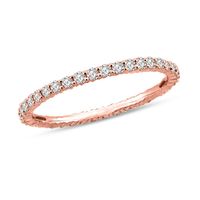 1/2 CT. T.w. Diamond Eternity Anniversary Band 14K Rose Gold