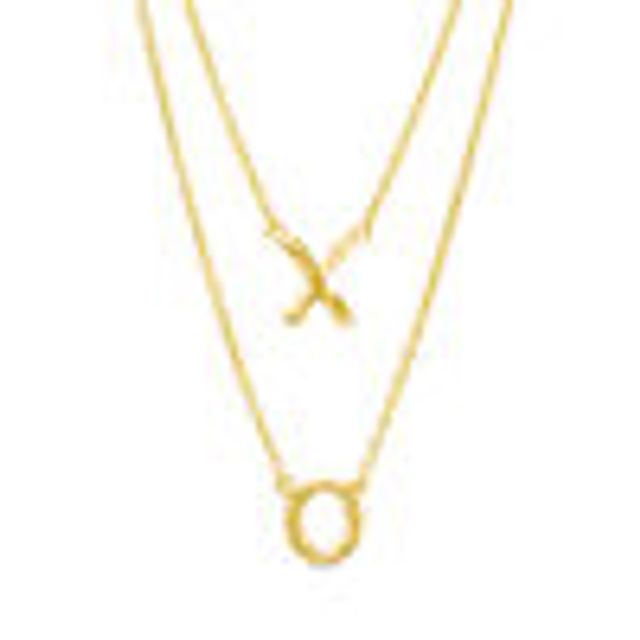 X And O Necklace Set