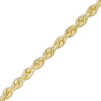 050 Gauge Rope Chain Bracelet in 10K Gold - 8.5"
