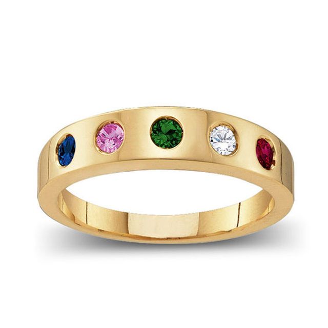 Mother's Birthstone Ring (2- Stones