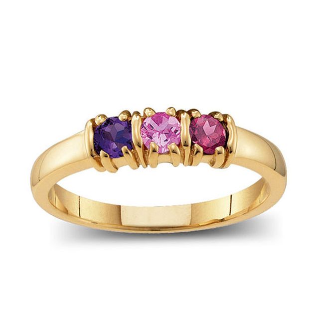 Mother's Birthstone Ring (2-5 Stones)