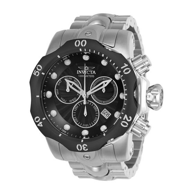 Men's Invicta Venom Chronograph Watch with Black Dial (Model: 23888)