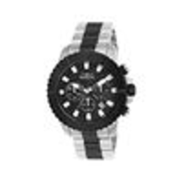Men's Invicta Pro Diver Two-Tone Chronograph Watch with Black Dial (Model: 24004)