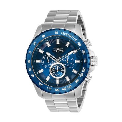 Men's Invicta Speedway Chronograph Watch with Blue Dial (Model: 24212)