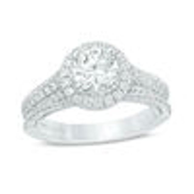 Vera Wang Love Collection Diamond Men's Wedding Band - White Gold 14k Ring  9 1/4 - Wilson Brothers Jewelry
