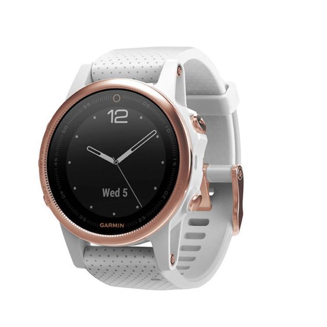Garmin fÄnixÂ® 5S Two-Tone Strap Smart Watch (Model: 10-01685-16)