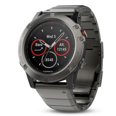 Garmin fÄnixÂ® 5X Grey Smart Watch (Model: 10-01733-04)