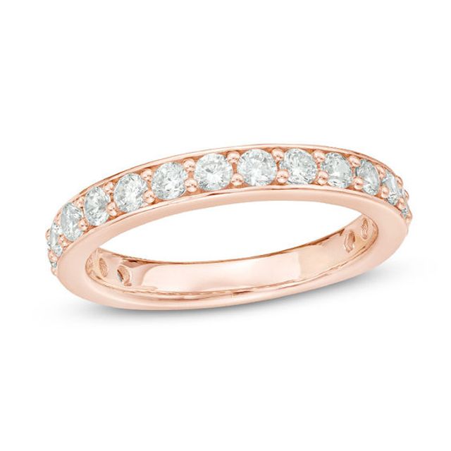 1 CT. T.w. Diamond Wedding Band in 10K Rose Gold