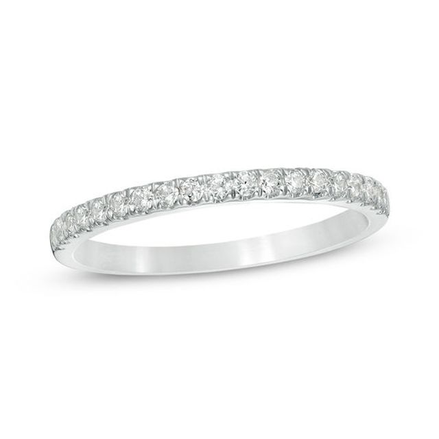 1/4 CT. T.w. Diamond Wedding Band in 10K White Gold