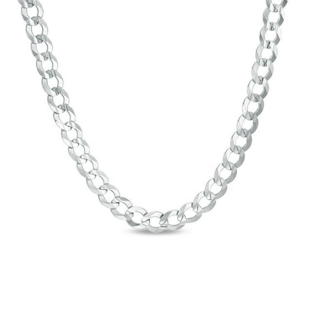 Zales Men's 7.6mm Curb Chain Necklace