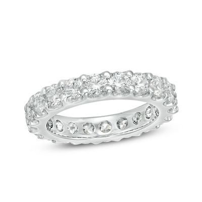 3 CT. T.w. Diamond Eternity Band in 14K White Gold (H/Si2)