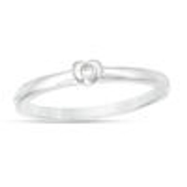 Zales Diamond Accent Heart Promise Ring in 10K Rose Gold