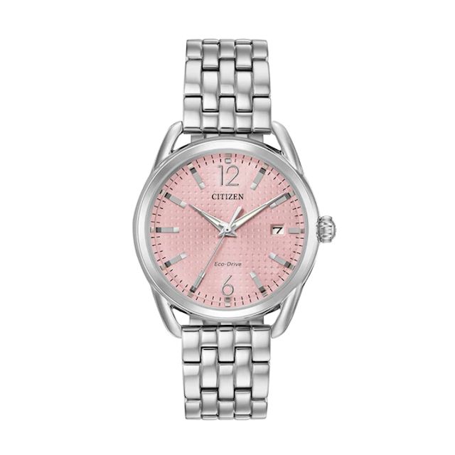 Ladies' Drive from Citizen Eco-DriveÂ® LTR Watch with Pink Dial (Model: Fe6080-71X)