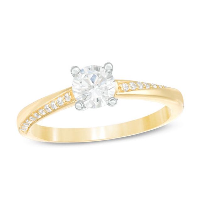 5/8 CT. T.w. Diamond Engagement Ring in 14K Gold