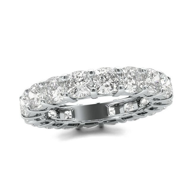 6 CT. T.w. Cushion-Cut Diamond Eternity Band in Platinum (G/Vs2)