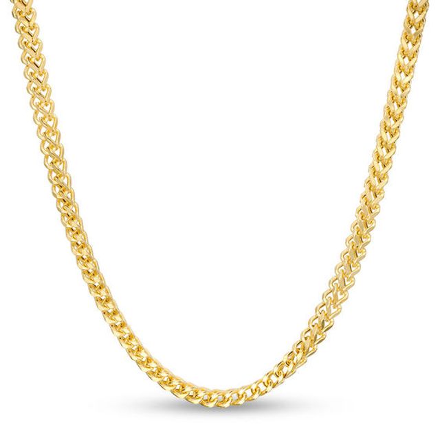 3.9mm Franco Snake Chain Necklace in 14K Gold - 26"