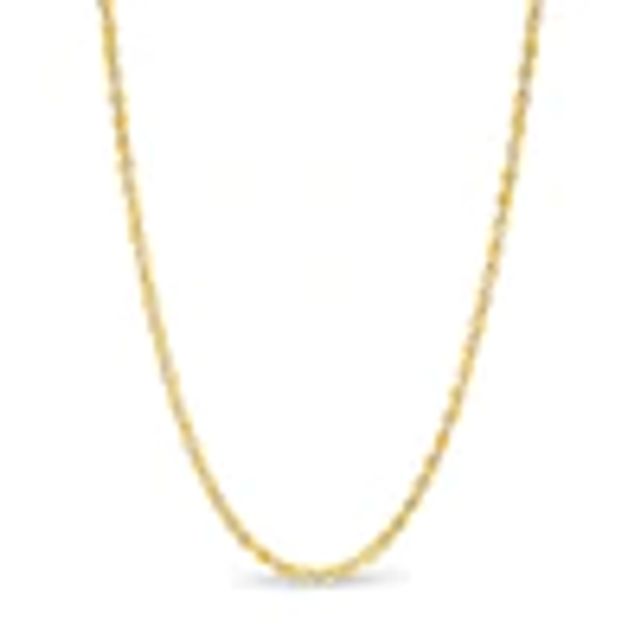 Zales Men's Reversible Curb Chain Necklace