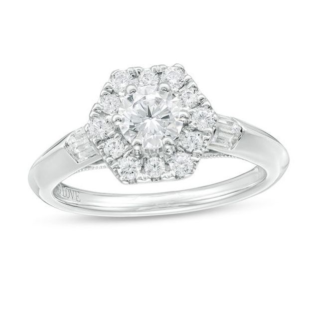 Vera Wang Love Collection Diamond Wedding Set, IN 14k Rose Gold 1.16 ctw  Pink Metal Pink gold ref.932248 - Joli Closet