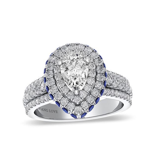 Customize Your Vera Wang Love Collection Diamond Frame Engagement Ring