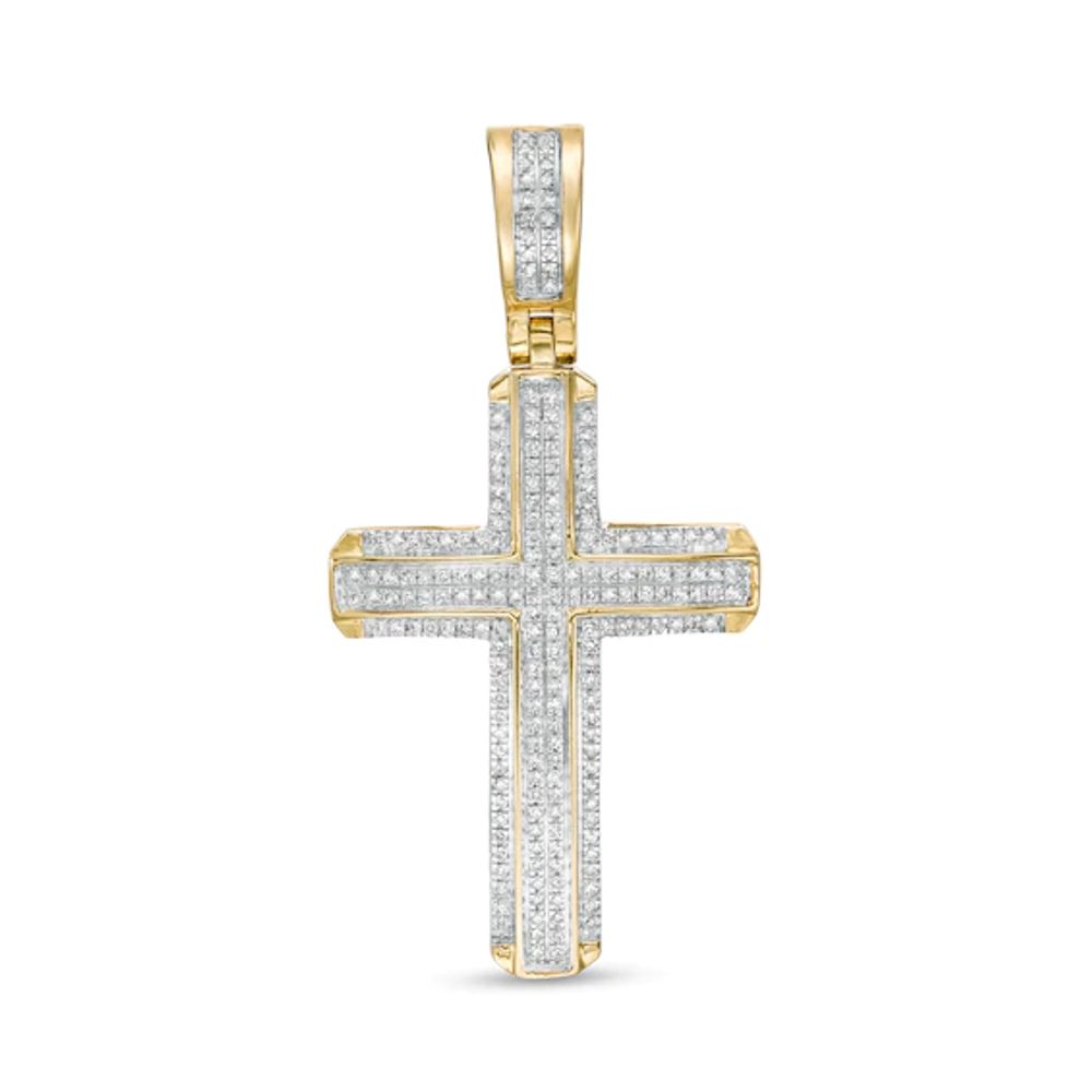 White Gold Diamond Cross – Duffs Jewellers