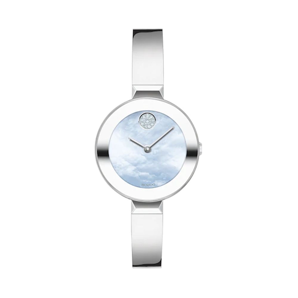 Men's Diamond Accent Movado Faceto™ Watch (Model: 0606237) | Zales