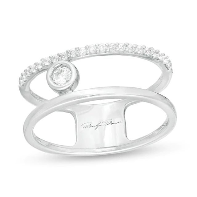 Marilyn Monroeâ¢ Collection 1/5 CT. T.w. Diamond Ring in 10K White Gold