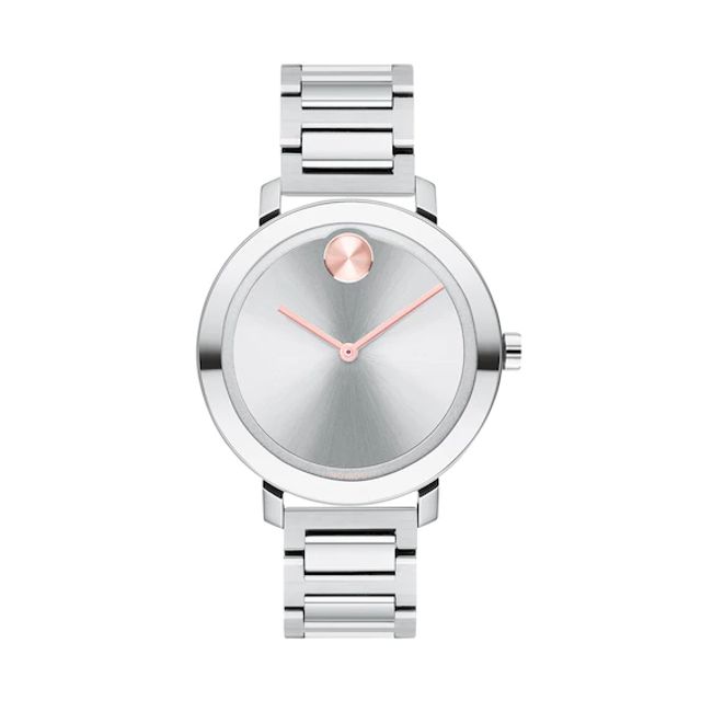 Ladies' Movado BoldÂ® Evolution Watch with Silver-Tone Dial (Model: 3600647)